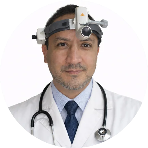 Dr. Rolando Rebaza, Otorrinolaringología